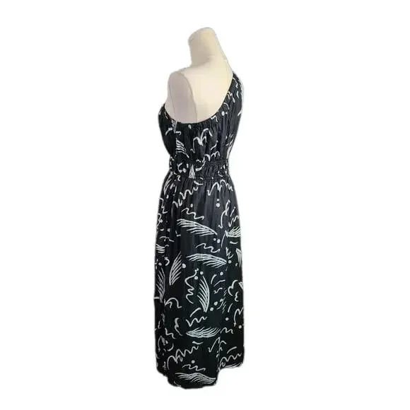 strapless open back dress AMUR